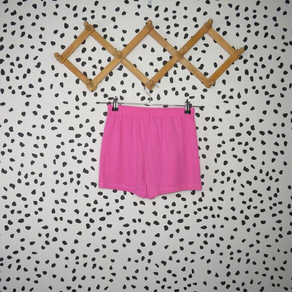 Wonder Nation Pink Elastic Waist Active Girls Shorts - Picture 3 of 7